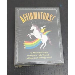 NEW Affirmators! Affirmation Cards Positive Words & Sayings, Unicorn, Self Help